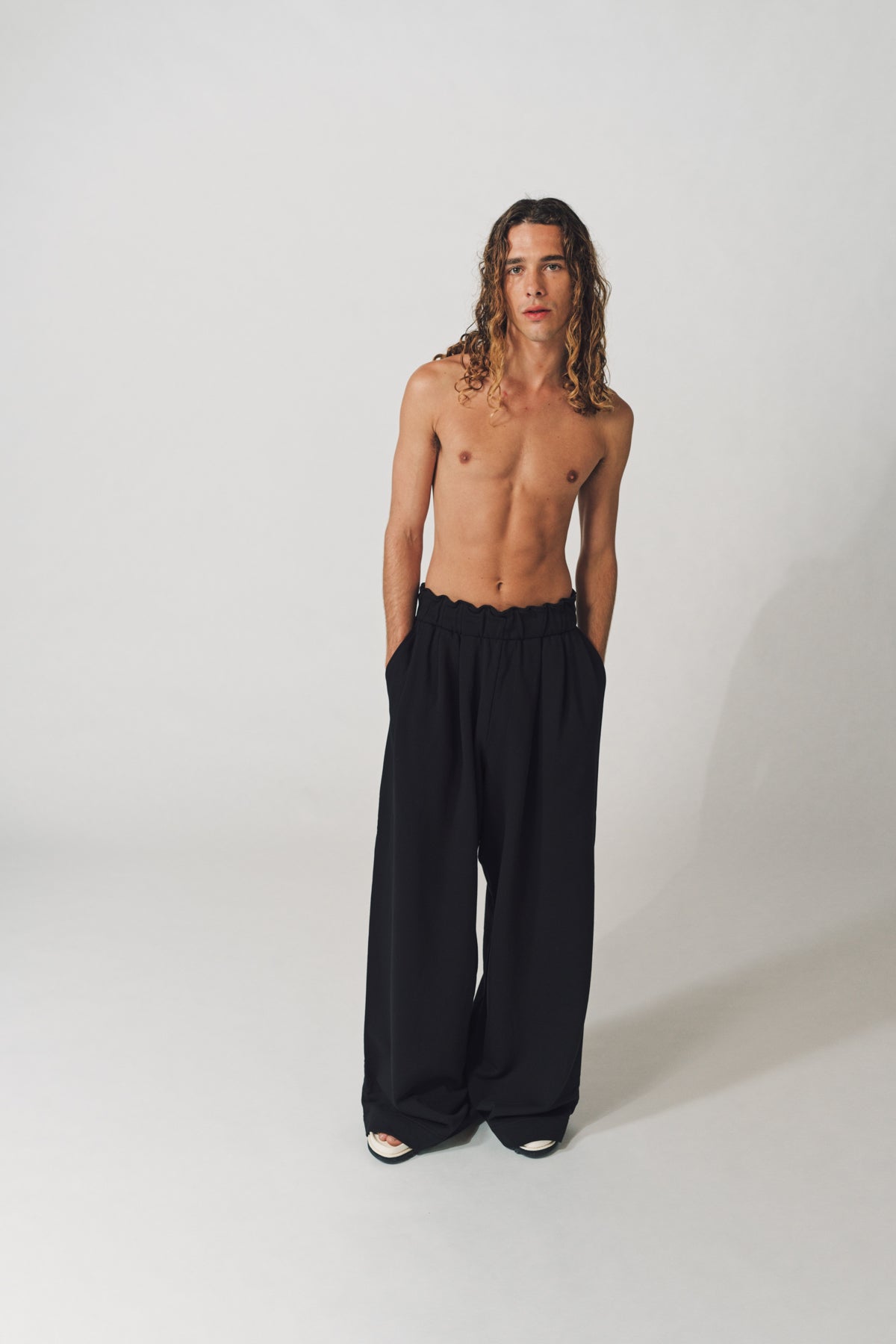 DRIES VAN NOTEN | PLEATED SWEATPANTS