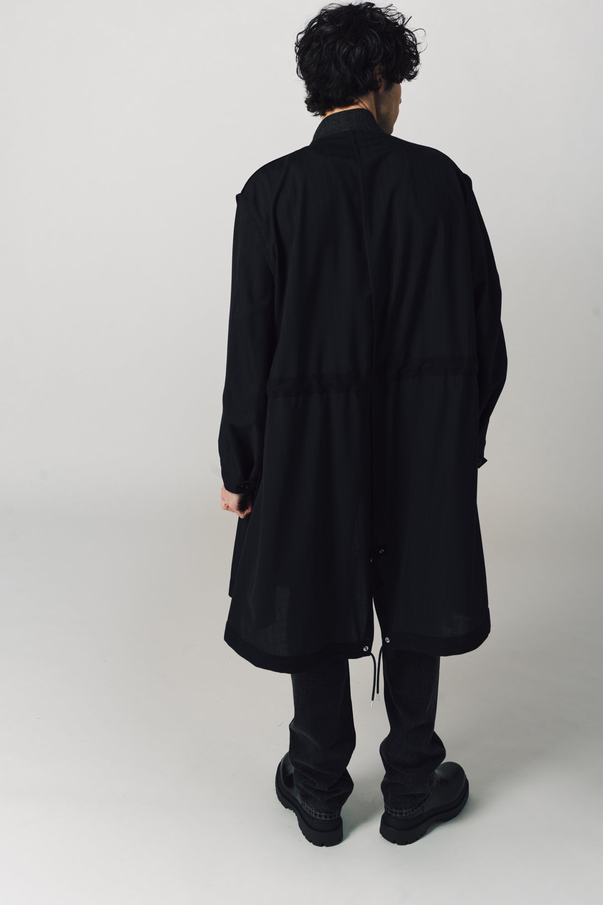 SACAI | CHALK STRIPE COAT