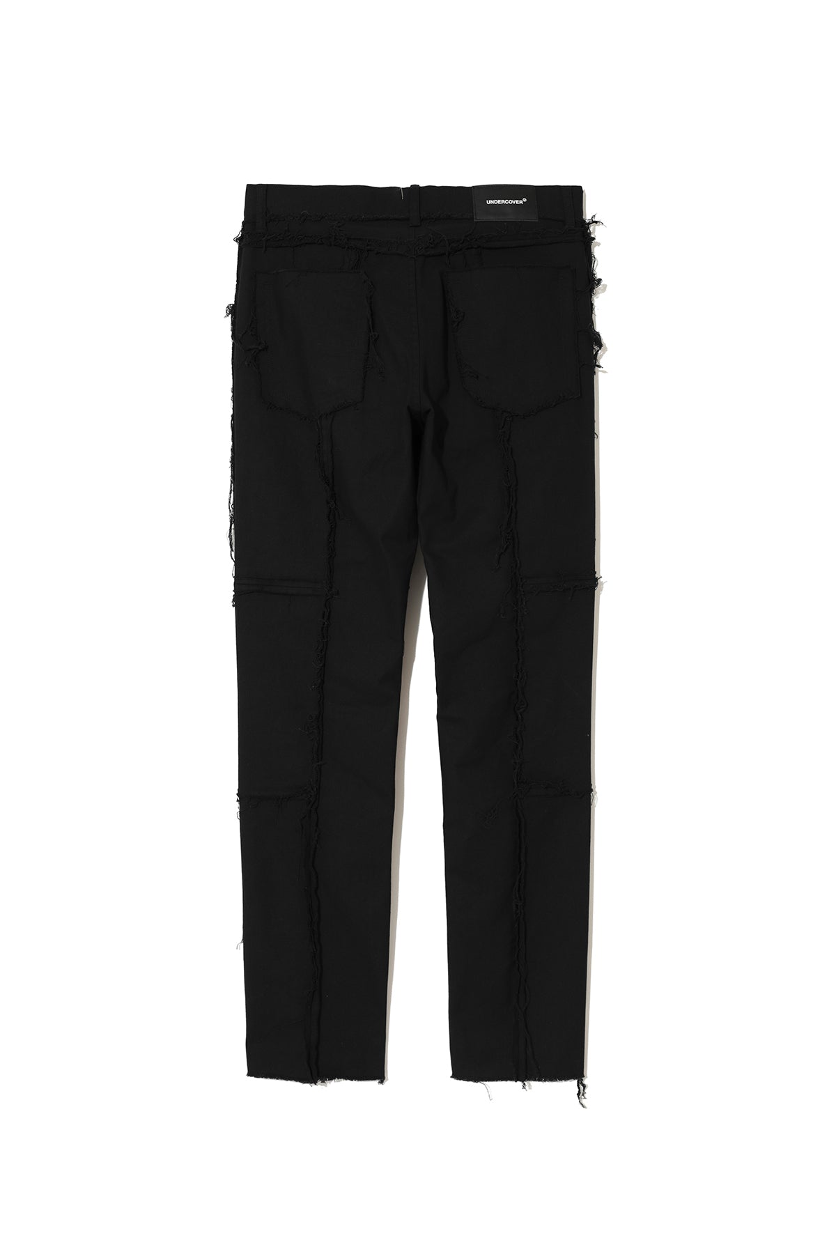 UNDERCOVER Black Paneled Trousers
