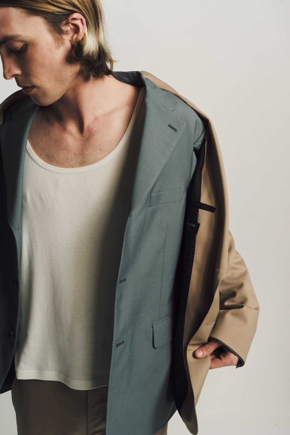 Comme des garcons homme plus coat online