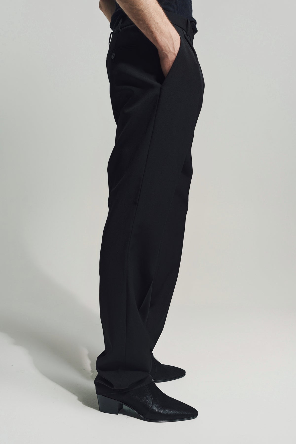 SAINT LAURENT | STRAIGHT TUXEDO PANTS