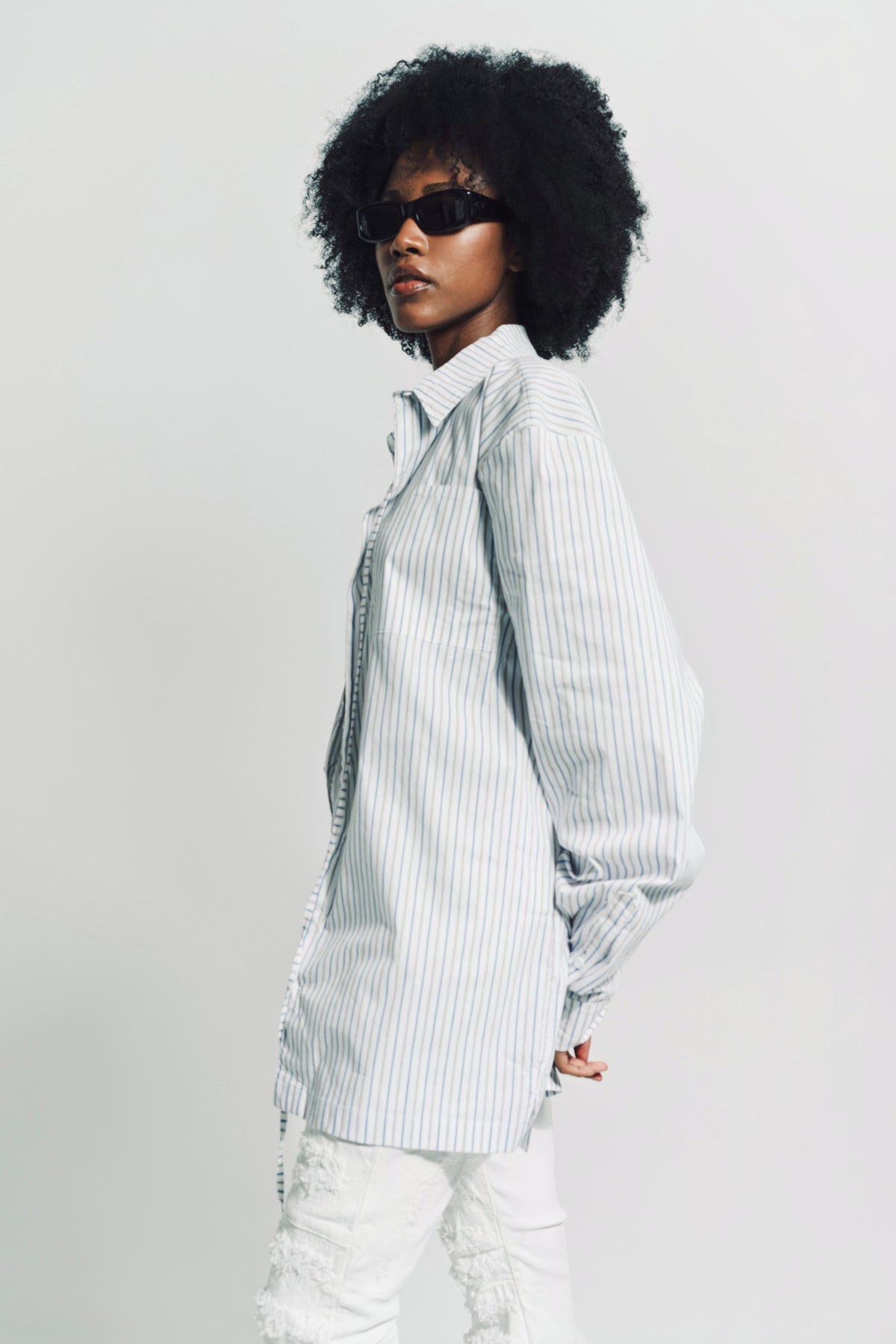 OTTOLINGER | OVERSIZED STRIPE SHIRT