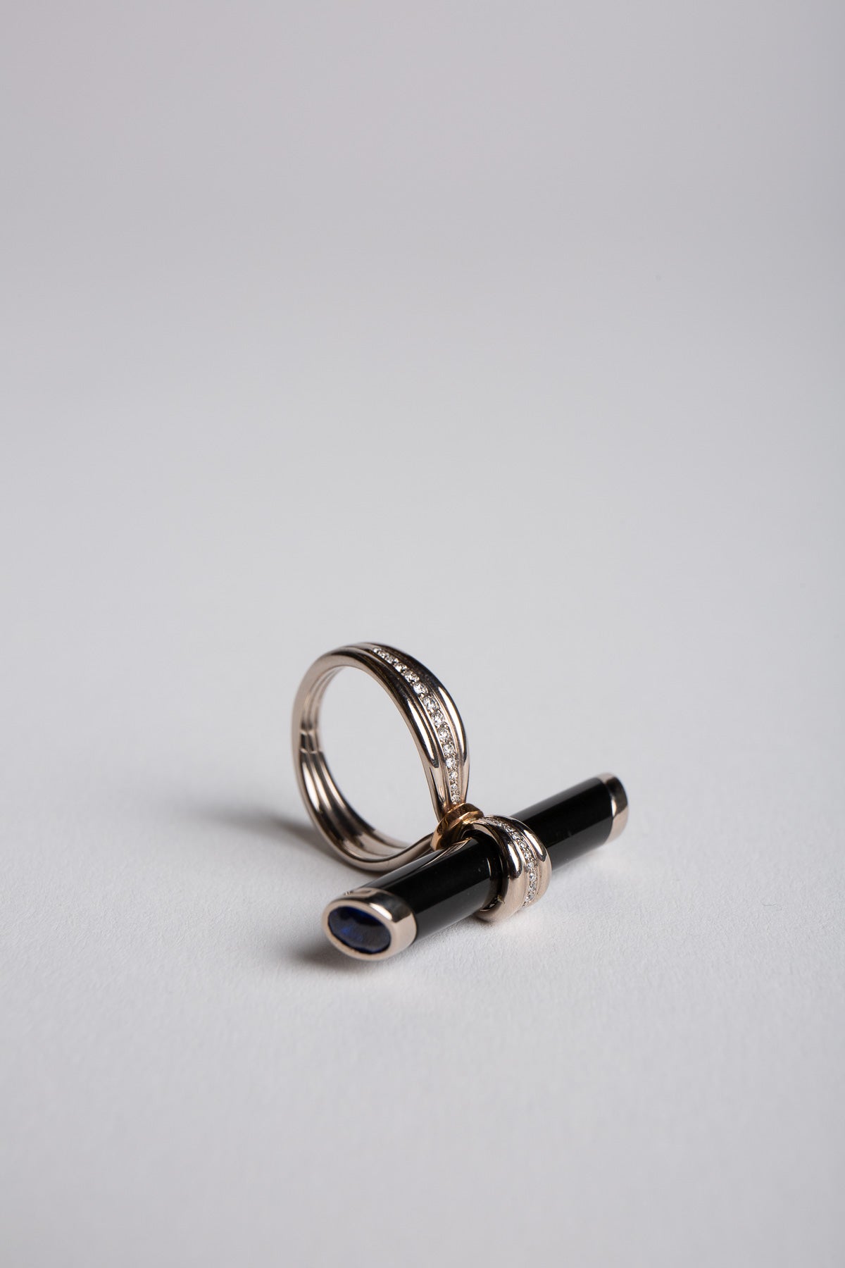 HANNAH MARTIN | BLACK JADE BOUND RING