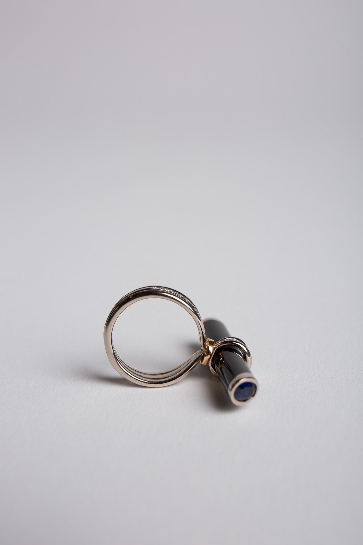 HANNAH MARTIN | BLACK JADE BOUND RING