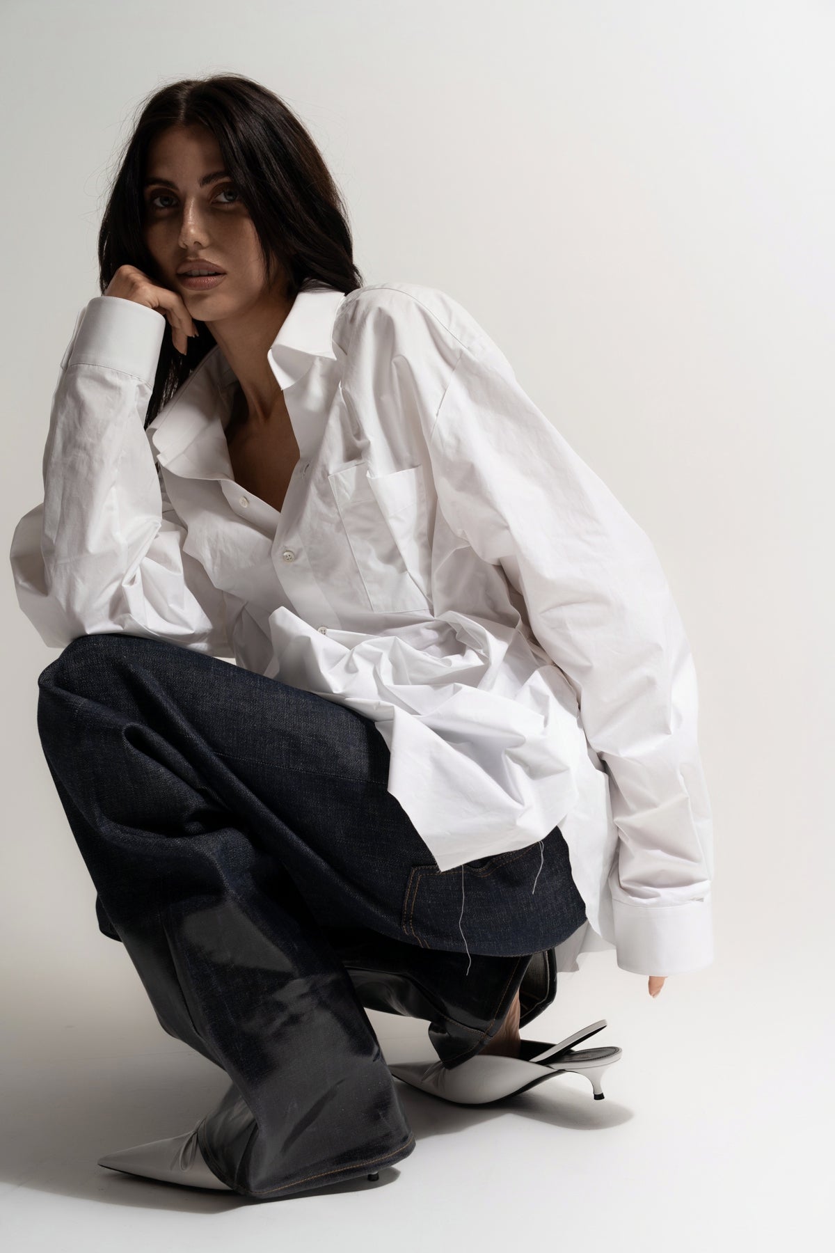 MAISON MARGIELA | RAW COTTON POPLIN SHIRT