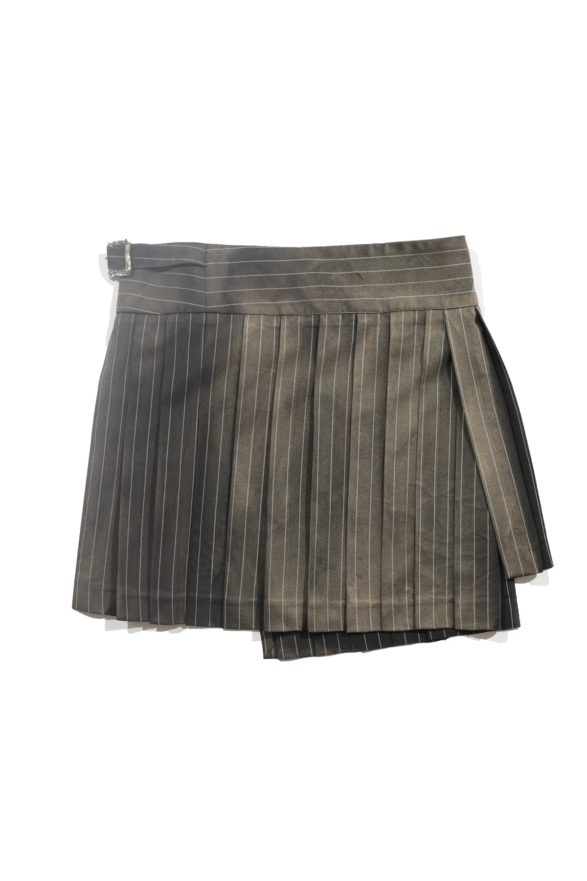 ENFANTS RICHES DÉPRIMÉS | TIERED PLEATED SKIRT WITH BUCKLE