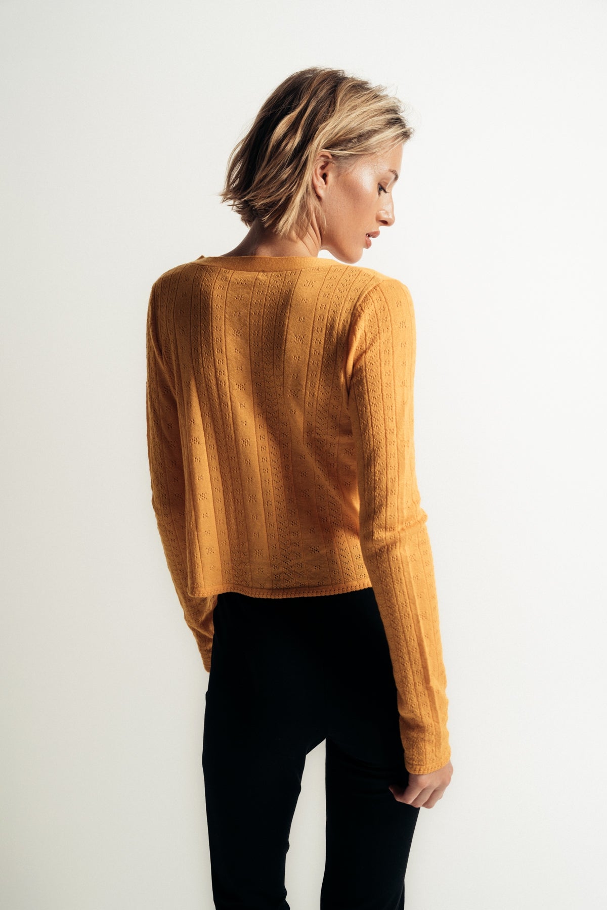 SABLYN | VINCENT POINTELLE KNIT CARDIGAN