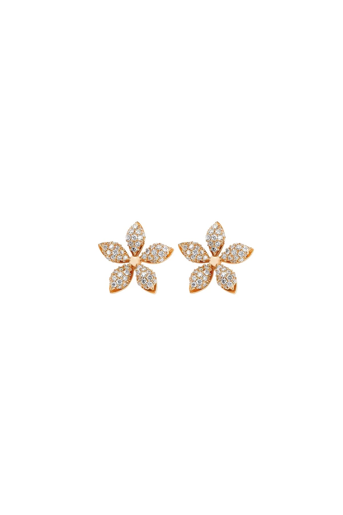 BEE GODDESS | APPLE SEED DIAMOND EARRINGS