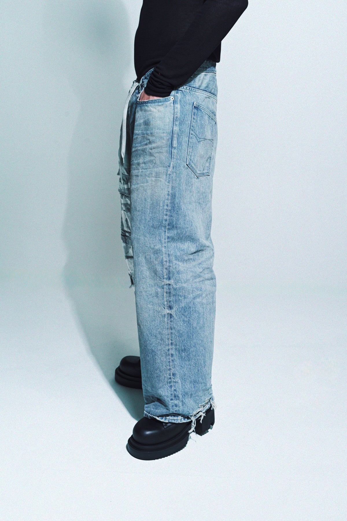 BALENCIAGA | HYBRID BAGGY PANTS