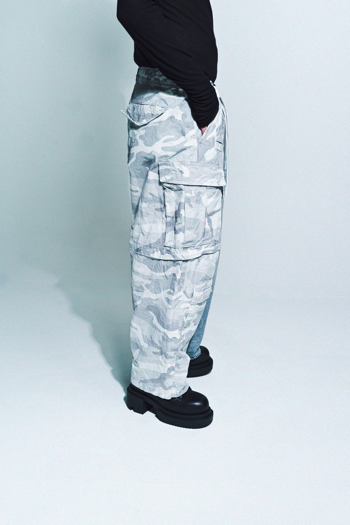 BALENCIAGA | HYBRID BAGGY PANTS