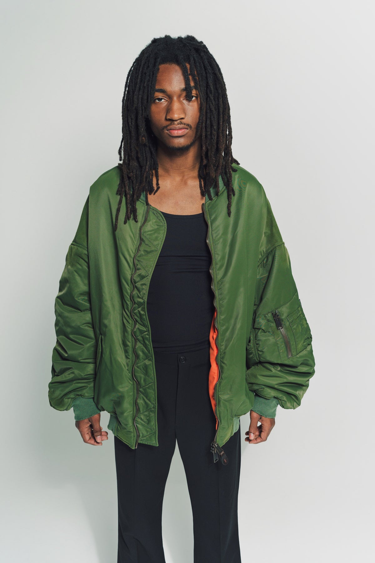 BALENCIAGA | OFF SHOULDER BOMBER - MAXFIELD LA