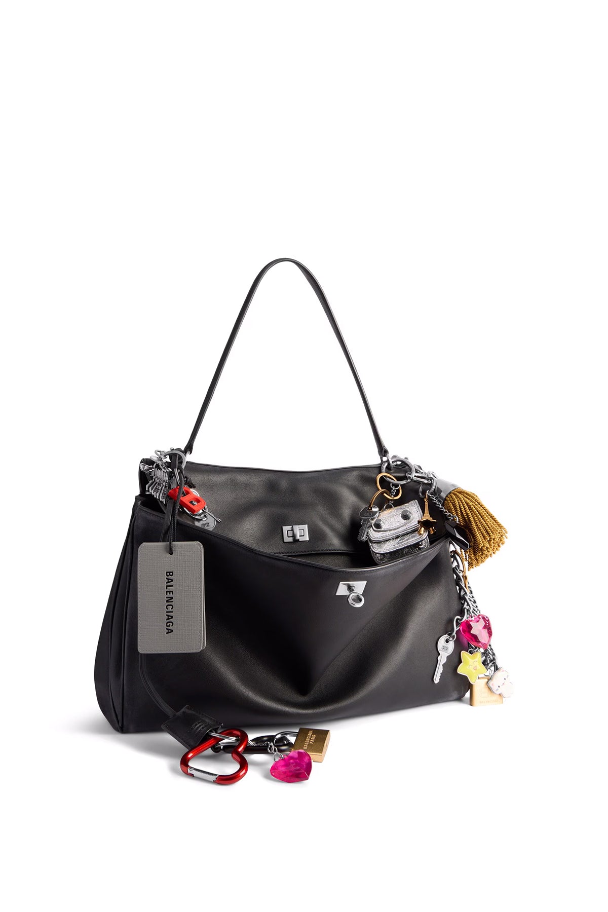 BALENCIAGA | RODEO LARGE CHARM HANDBAG