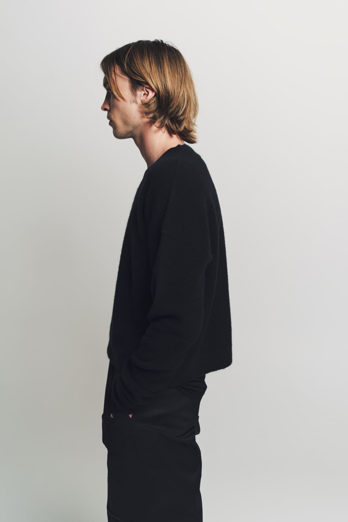 RICK OWENS | TOMMY V NECK SWEATER - MAXFIELD LA