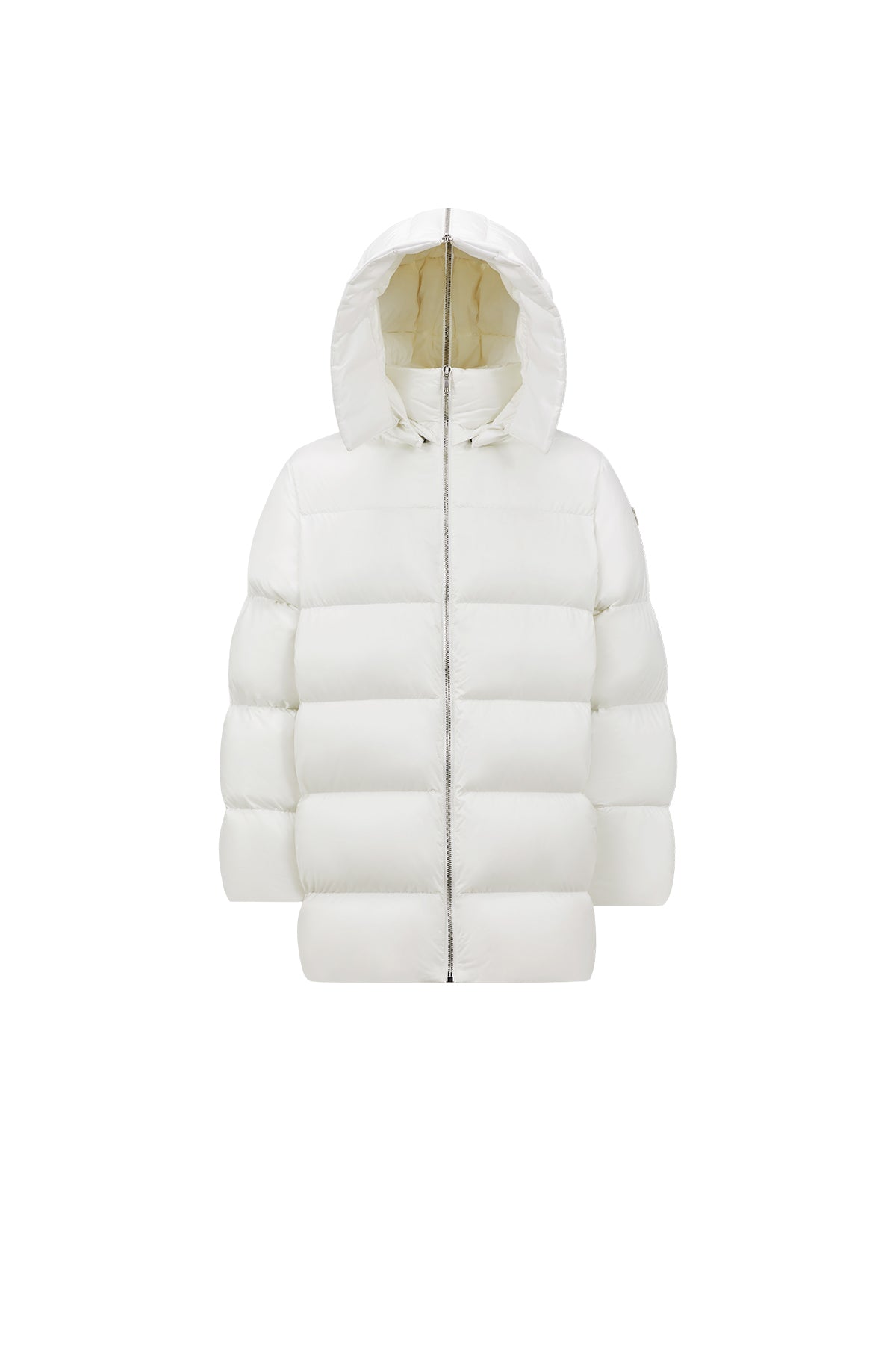 MONCLER + RICK OWENS | WOMENS CYCLOPIC HOODED LONG DOWN JACKET - MAXFIELD LA