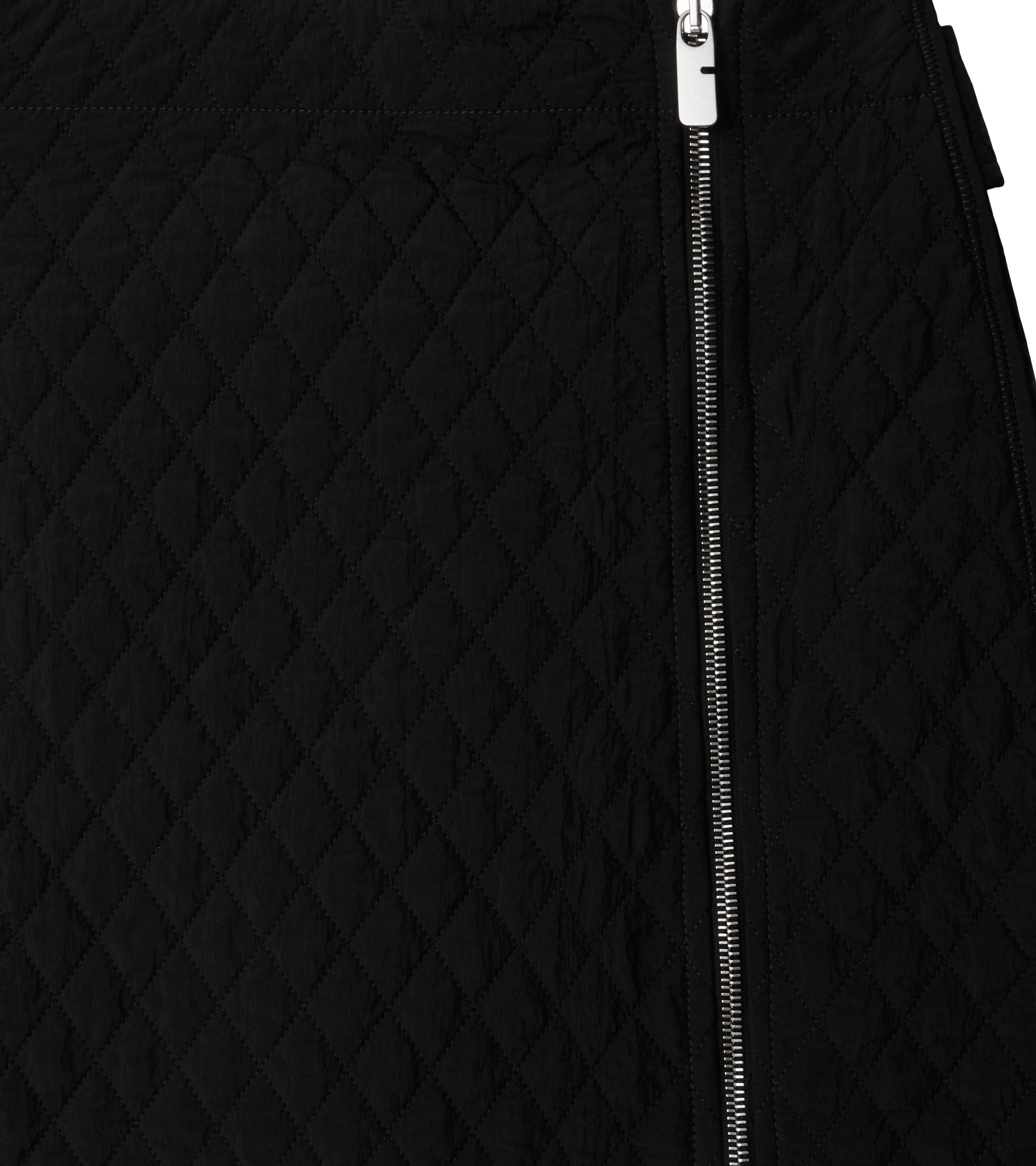 BURBERRY | QUILTED NYLON MINI SKIRT