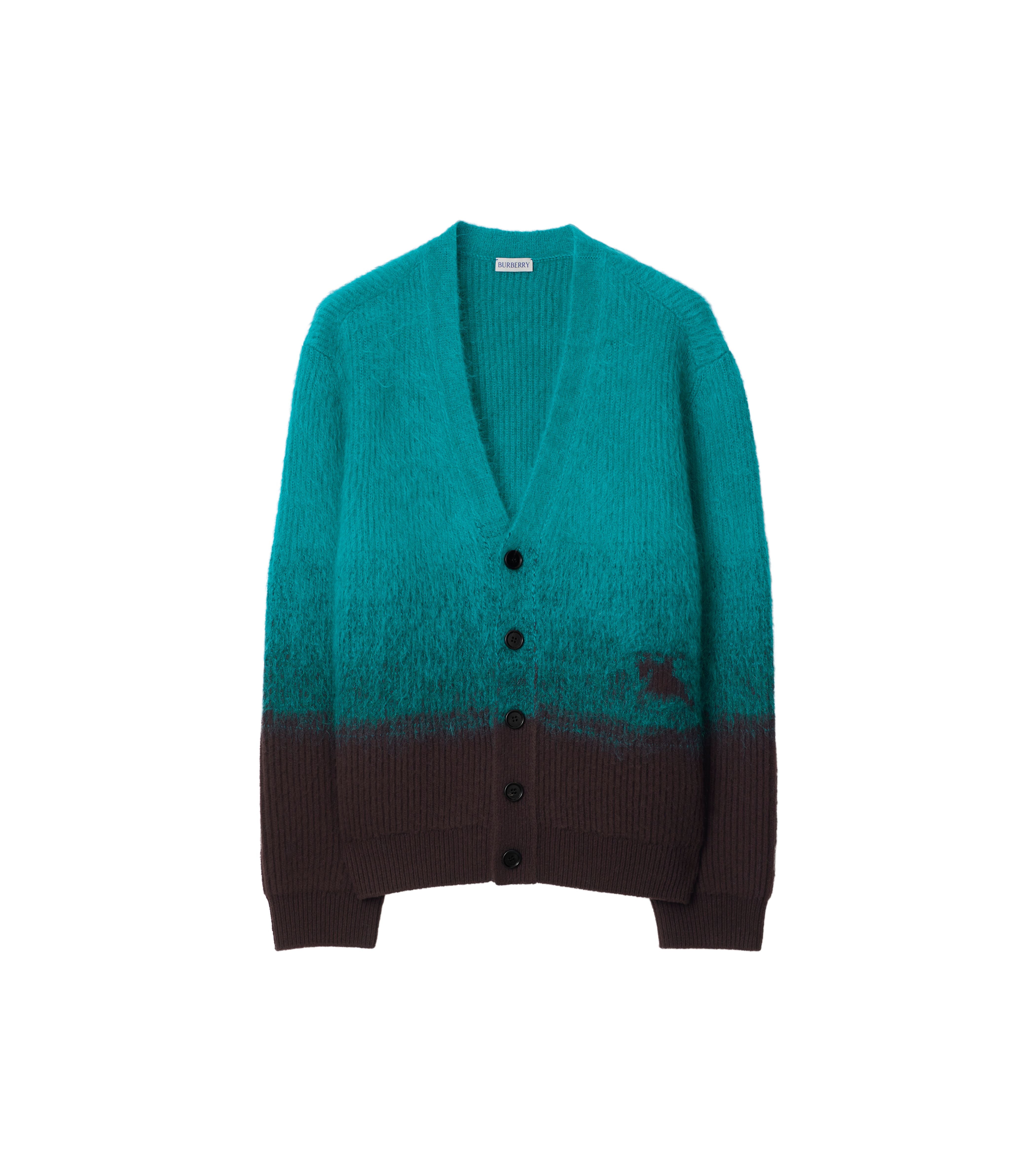 BURBERRY | WOOL MOHAIR BLEND CARDIGAN