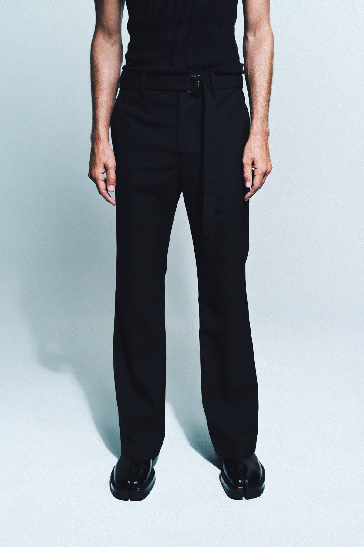 SACAI | BELTED TROUSERS