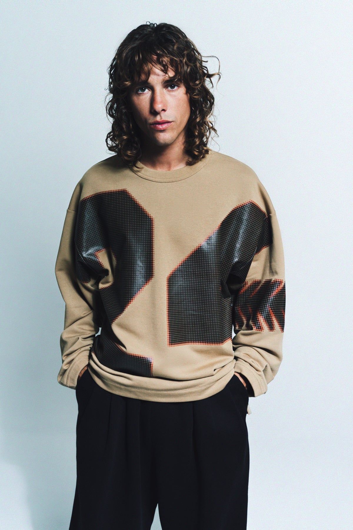 DRIES VAN NOTEN | OVERSIZED NUMBERED SWEATSHIRT