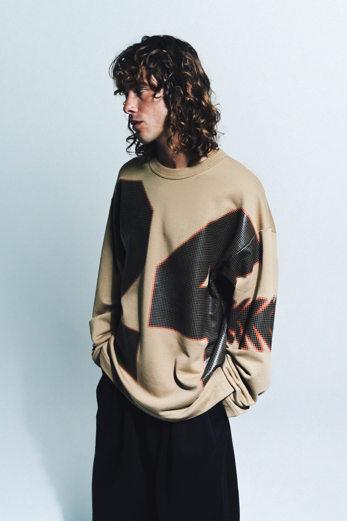 DRIES VAN NOTEN | OVERSIZED NUMBERED SWEATSHIRT