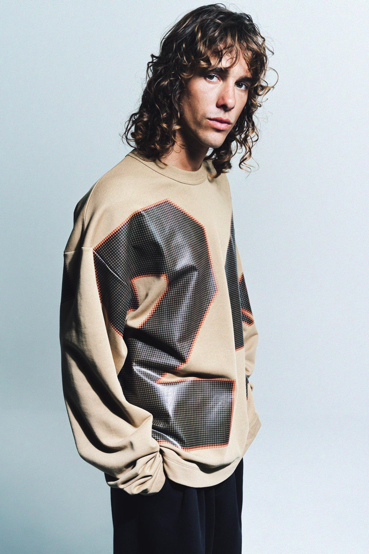 DRIES VAN NOTEN | OVERSIZED NUMBERED SWEATSHIRT