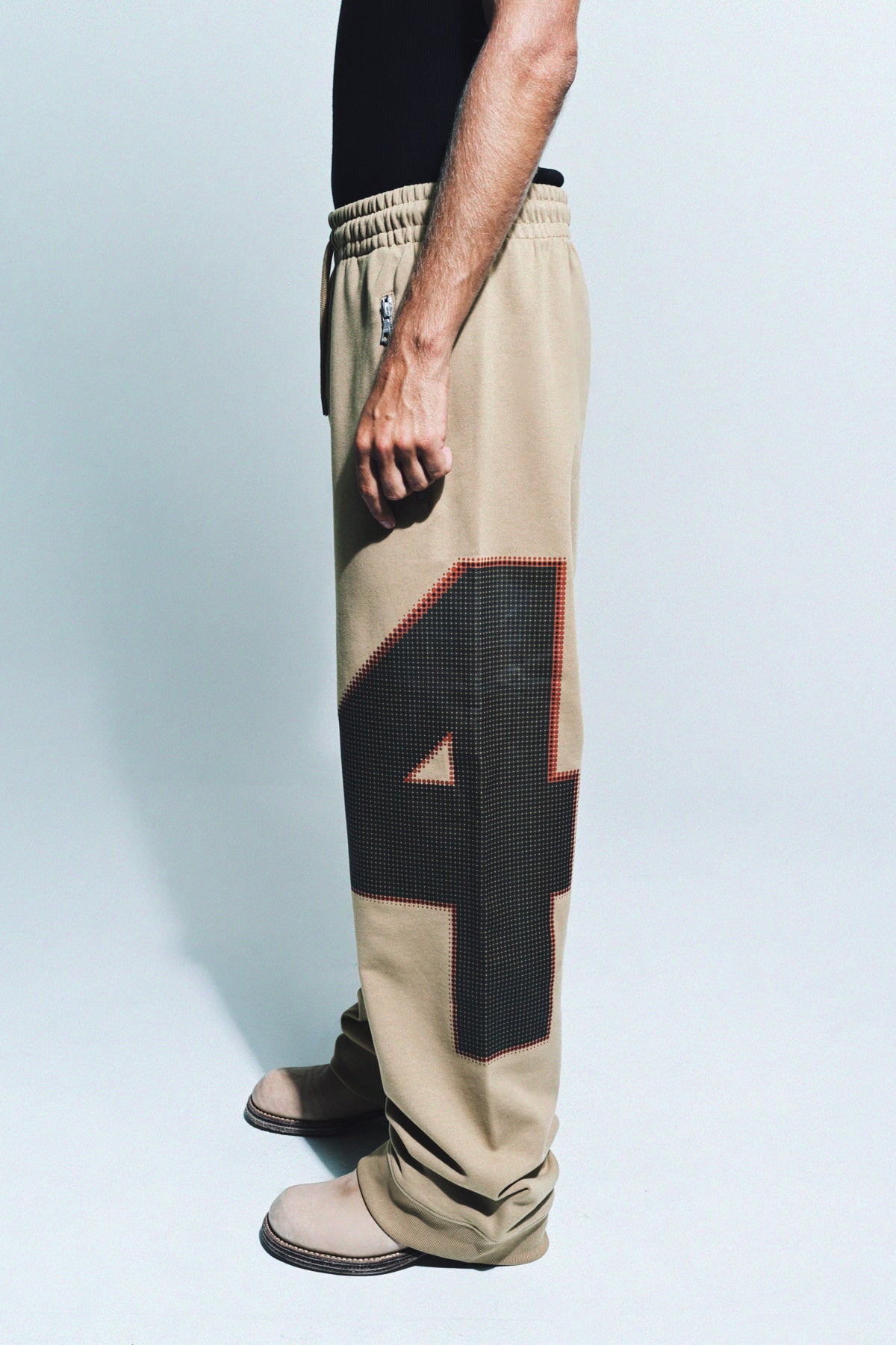 DRIES VAN NOTEN | NUMBERED LOOSE SWEATPANTS