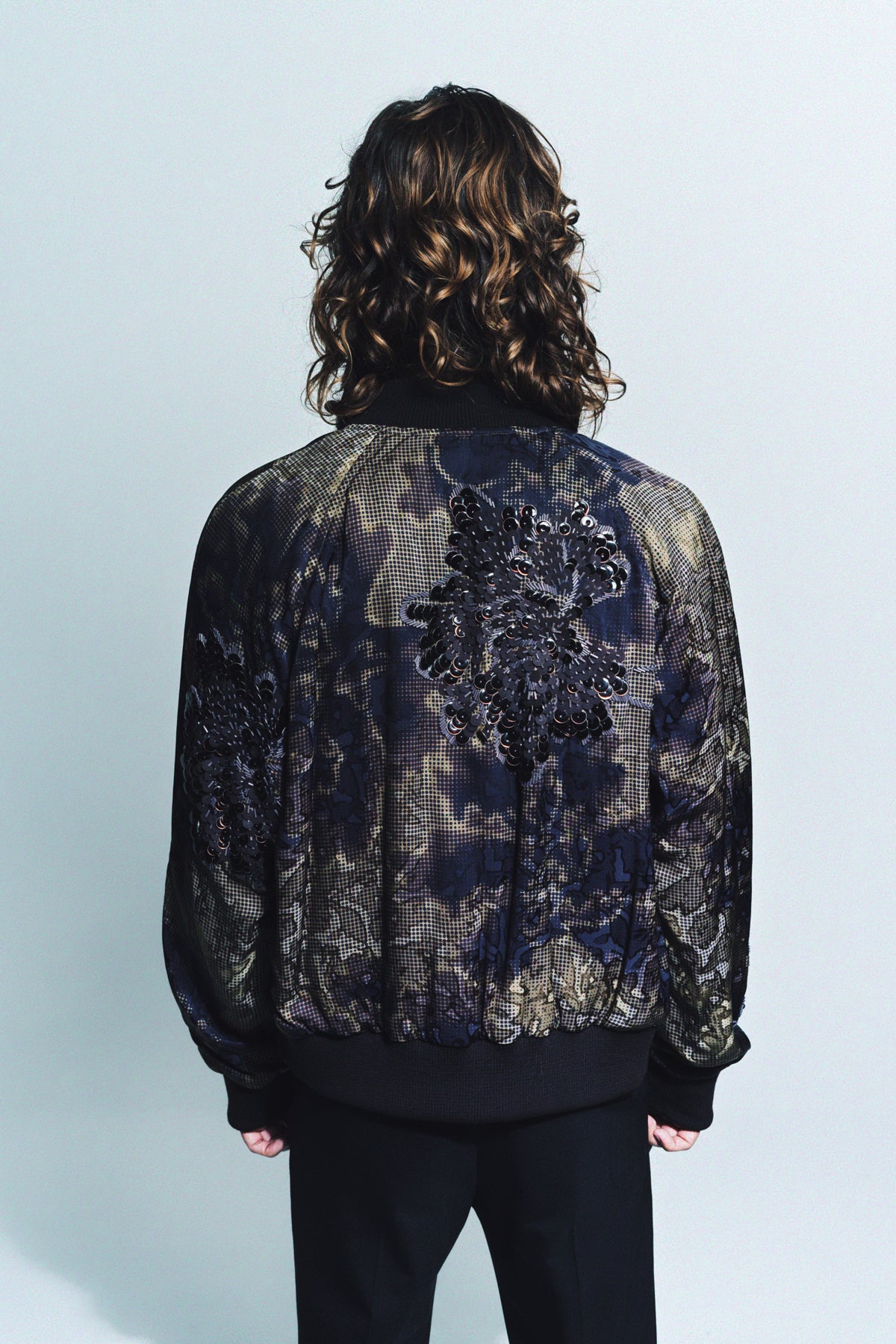 DRIES VAN NOTEN | EMBROIDERED JACQUARD JACKET