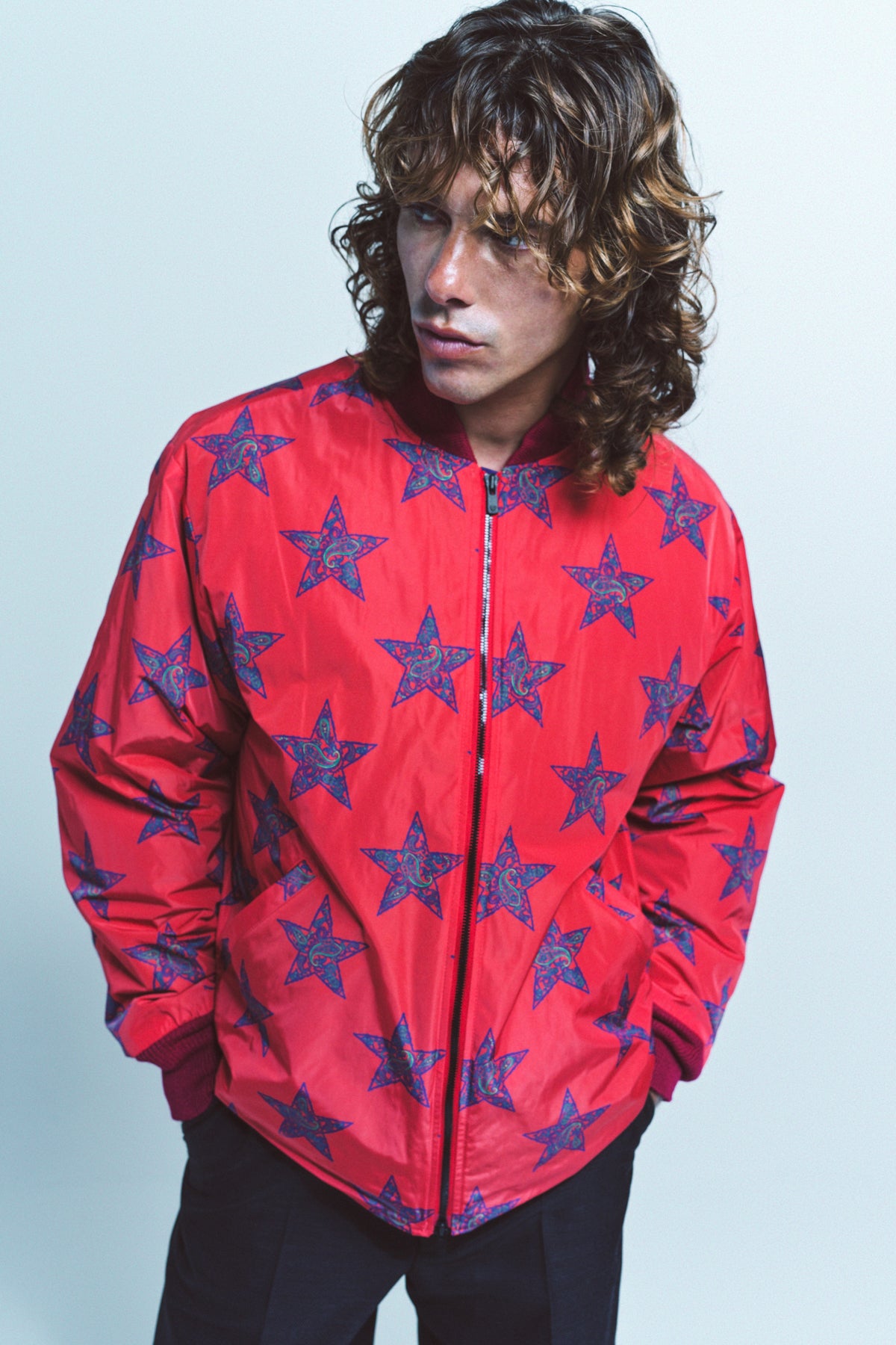 NEEDLES | R.C. DOWN PRINTED JACKET