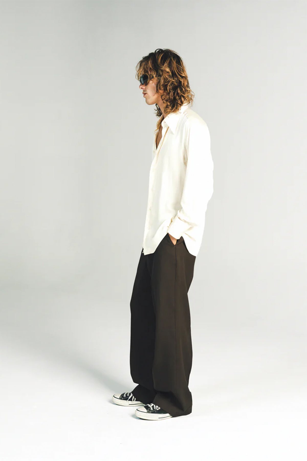 SECOND/LAYER | ACE LONG SLEEVE SHIRT - MAXFIELD LA