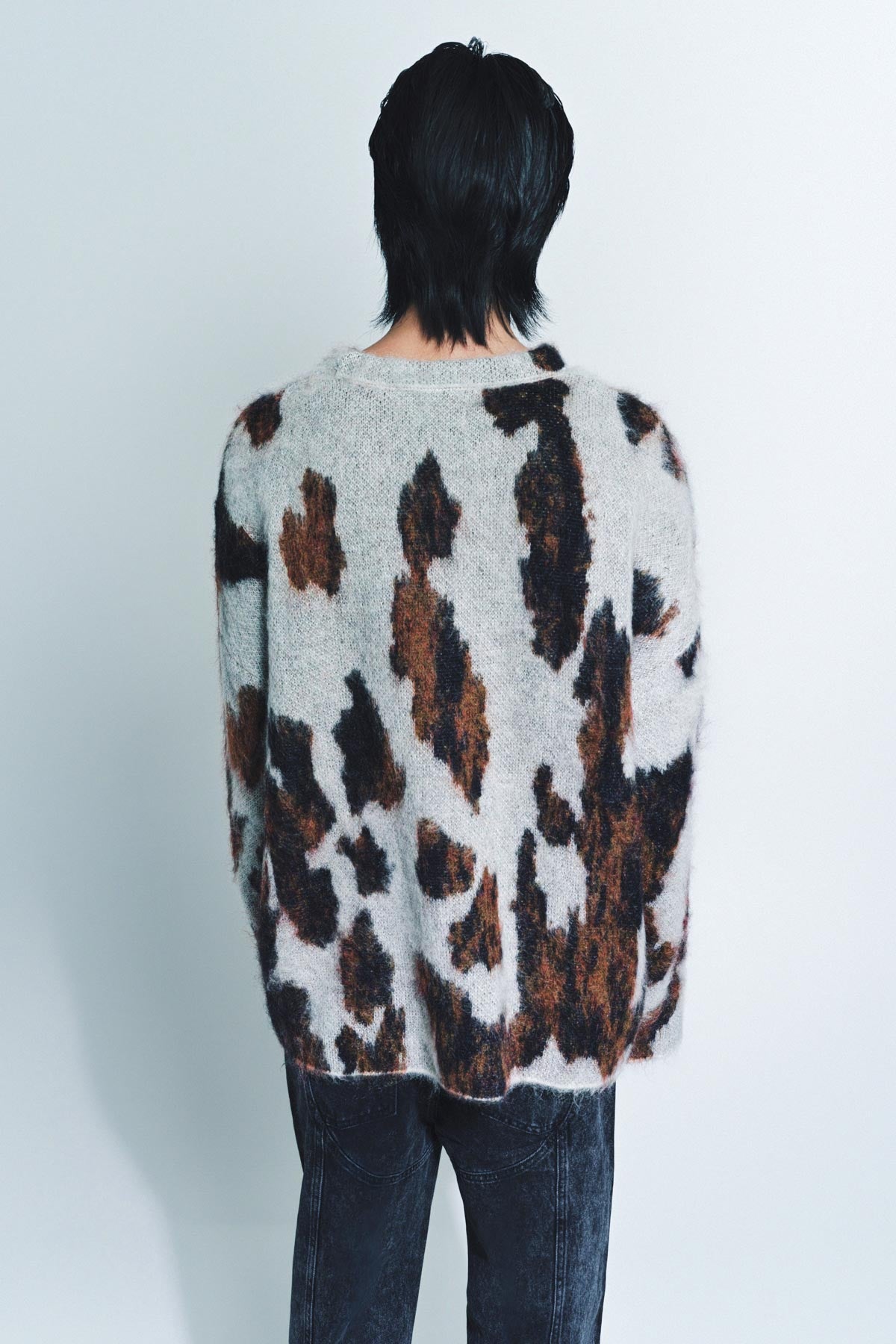 ACHILLES ION GABRIEL | ENTOURAGE MOHAIR KNIT SWEATER