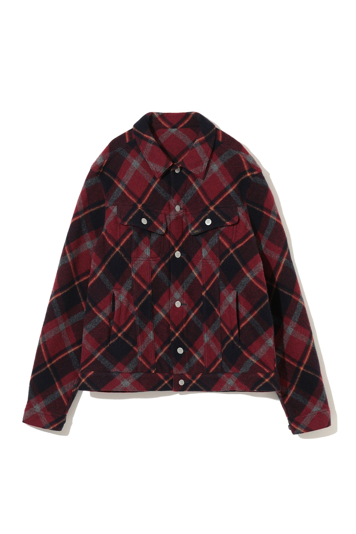 UNDERCOVER | PLAID BLOUSON - MAXFIELD LA