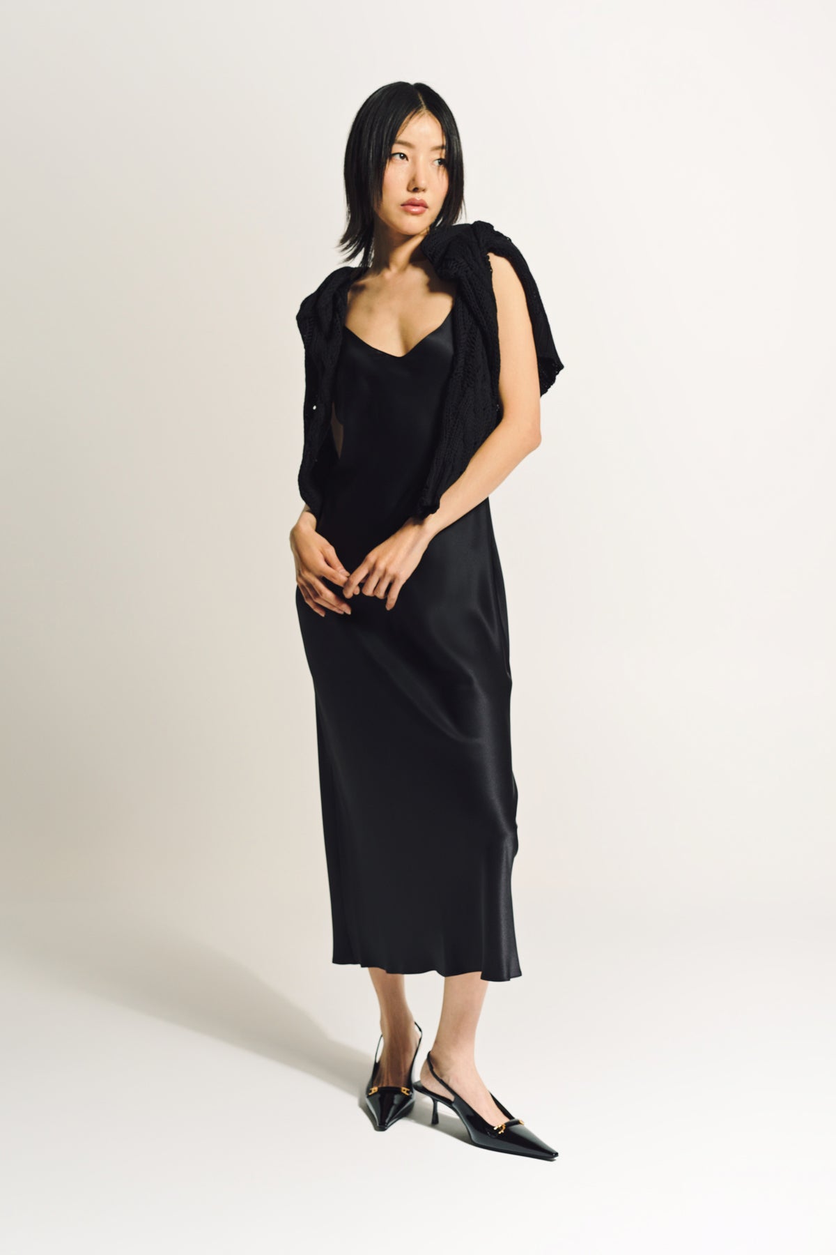 SABLYN | TAYLOR SILK MIDI SLIP DRESS