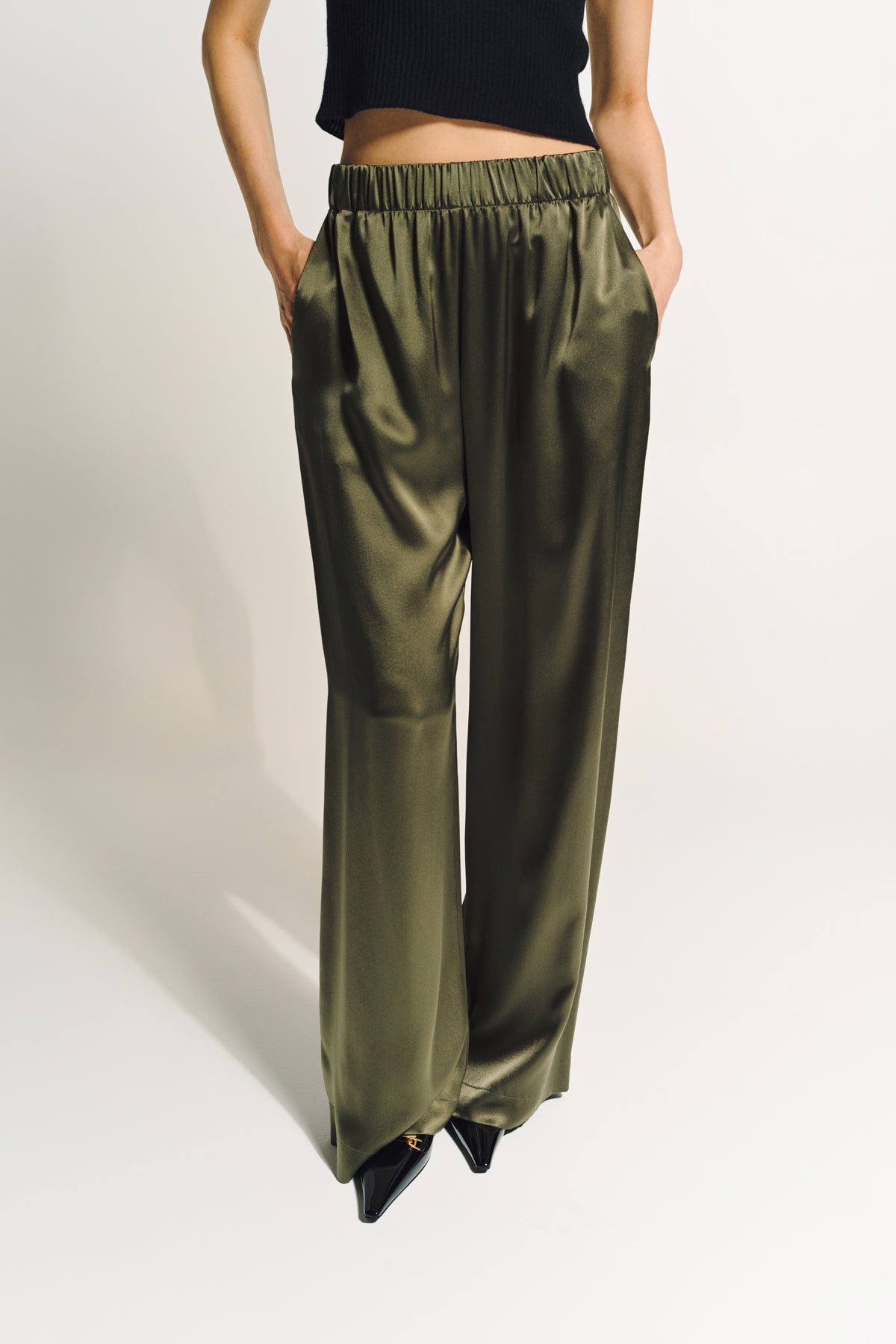 SABLYN | BRYNN SILK WIDE LEG PANTS