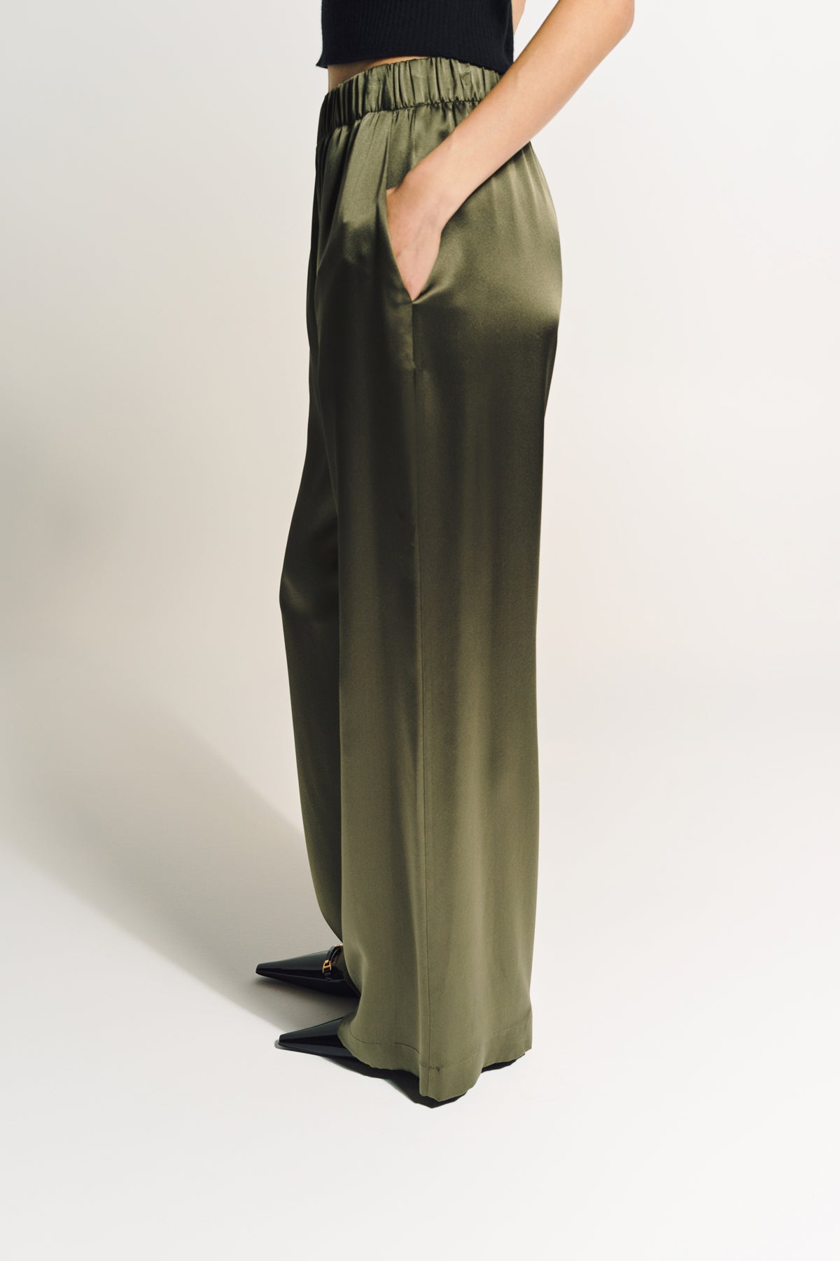 SABLYN | BRYNN SILK WIDE LEG PANTS