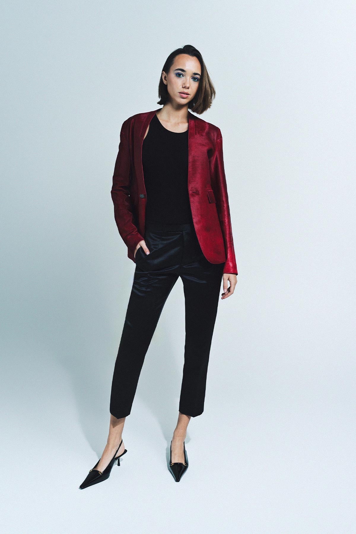 SAPIO | NO. 55SR CALF HAIR JACKET