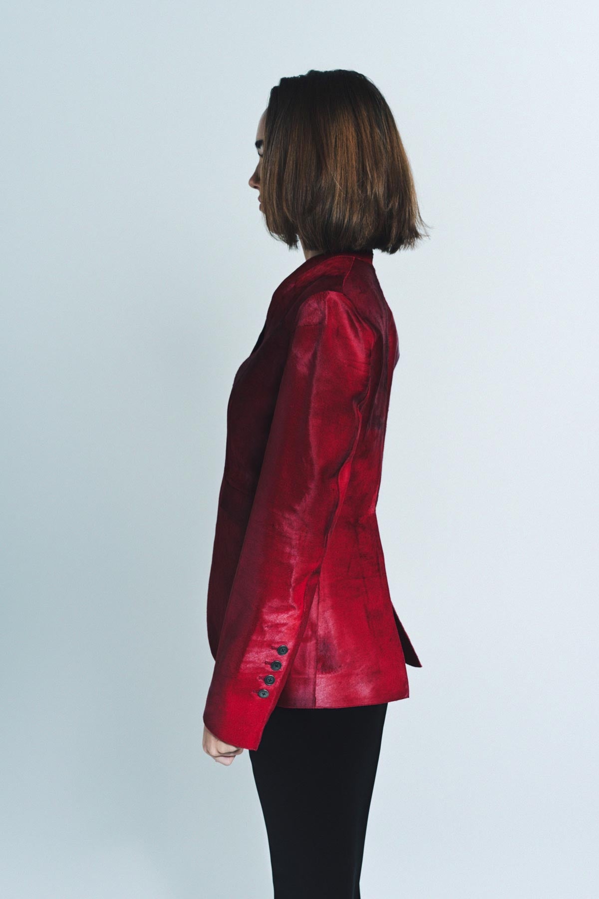 SAPIO | NO. 55SR CALF HAIR JACKET