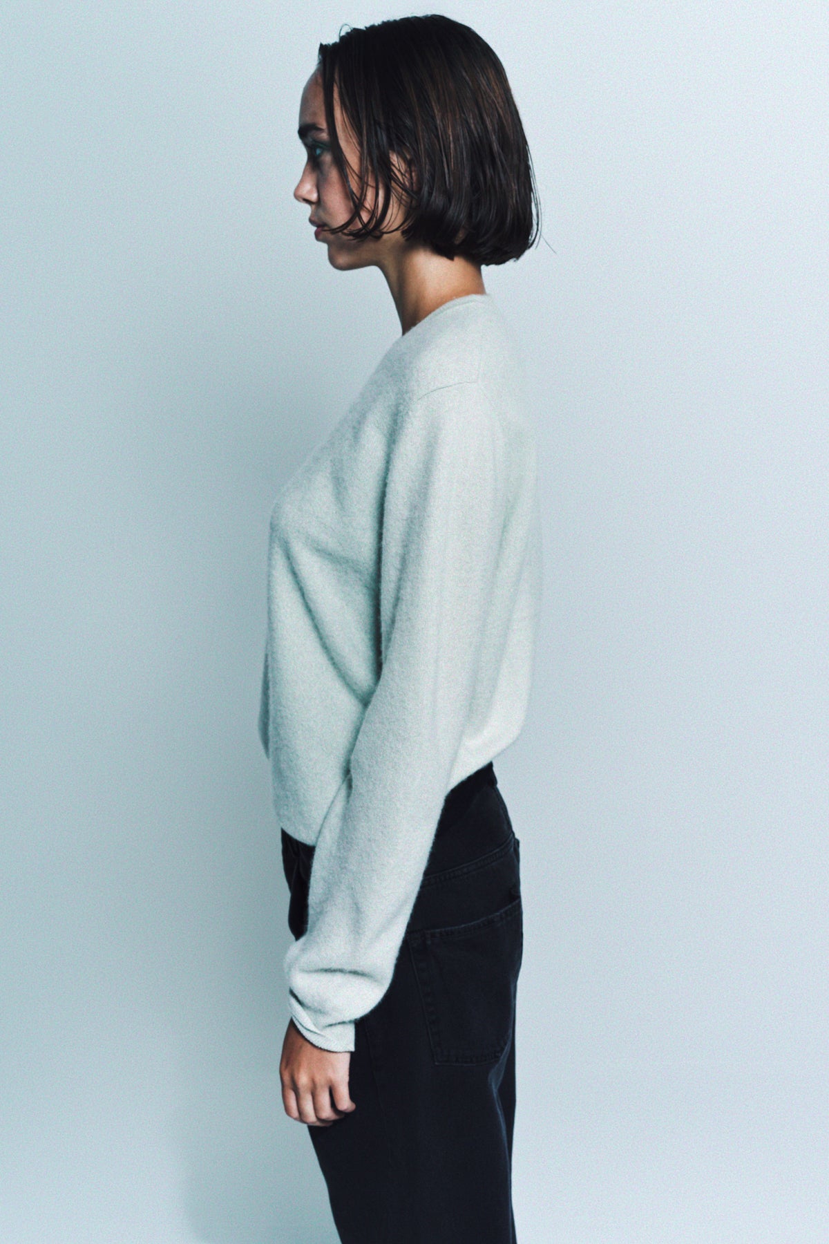 FRENCKENBERGER | MINI R-NECK SWEATER