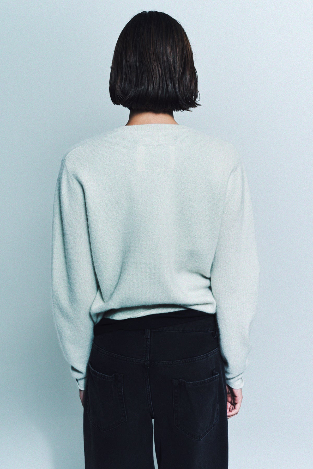 FRENCKENBERGER | MINI R-NECK SWEATER