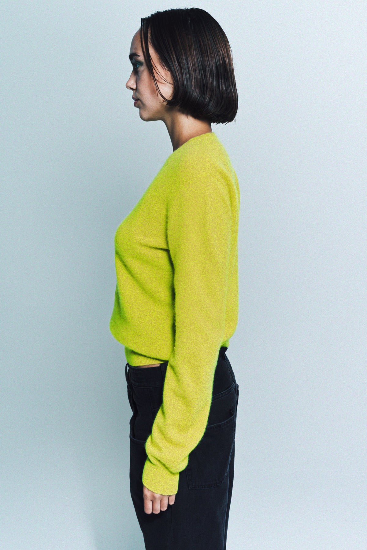 FRENCKENBERGER | MINI R-NECK SWEATER