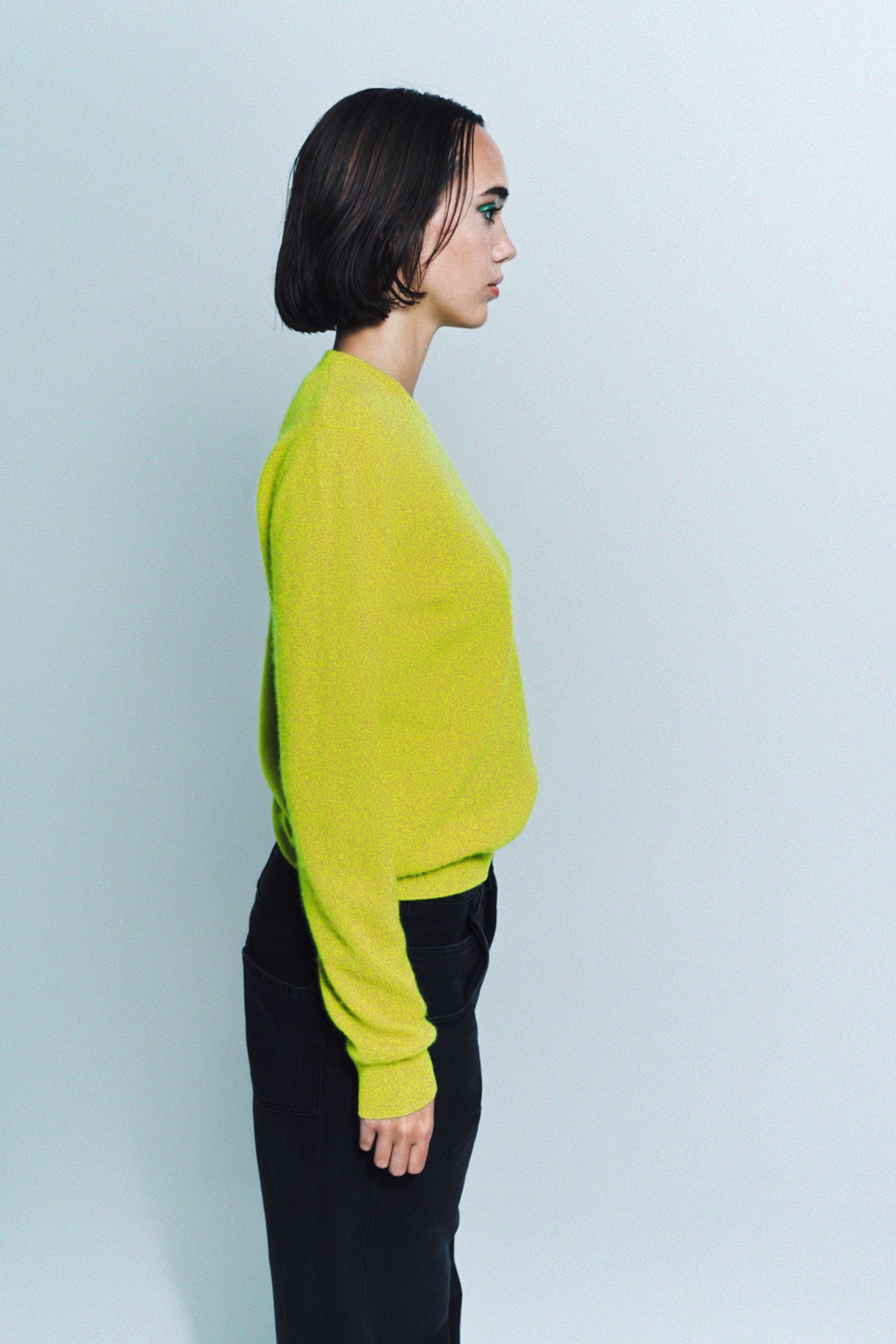 FRENCKENBERGER | MINI R-NECK SWEATER