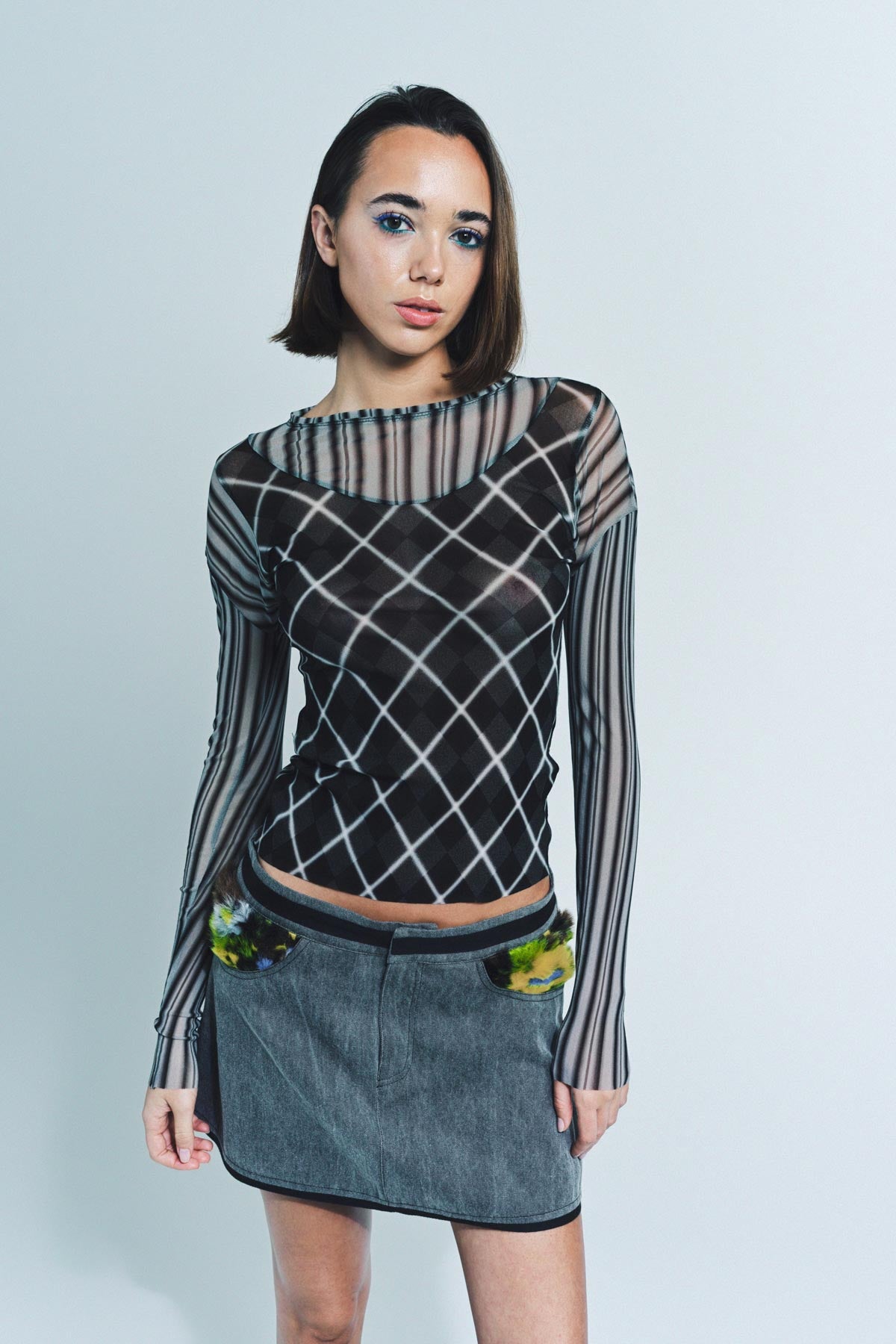 PAULA CANOVAS DEL VAS | TWIN MESH TOP