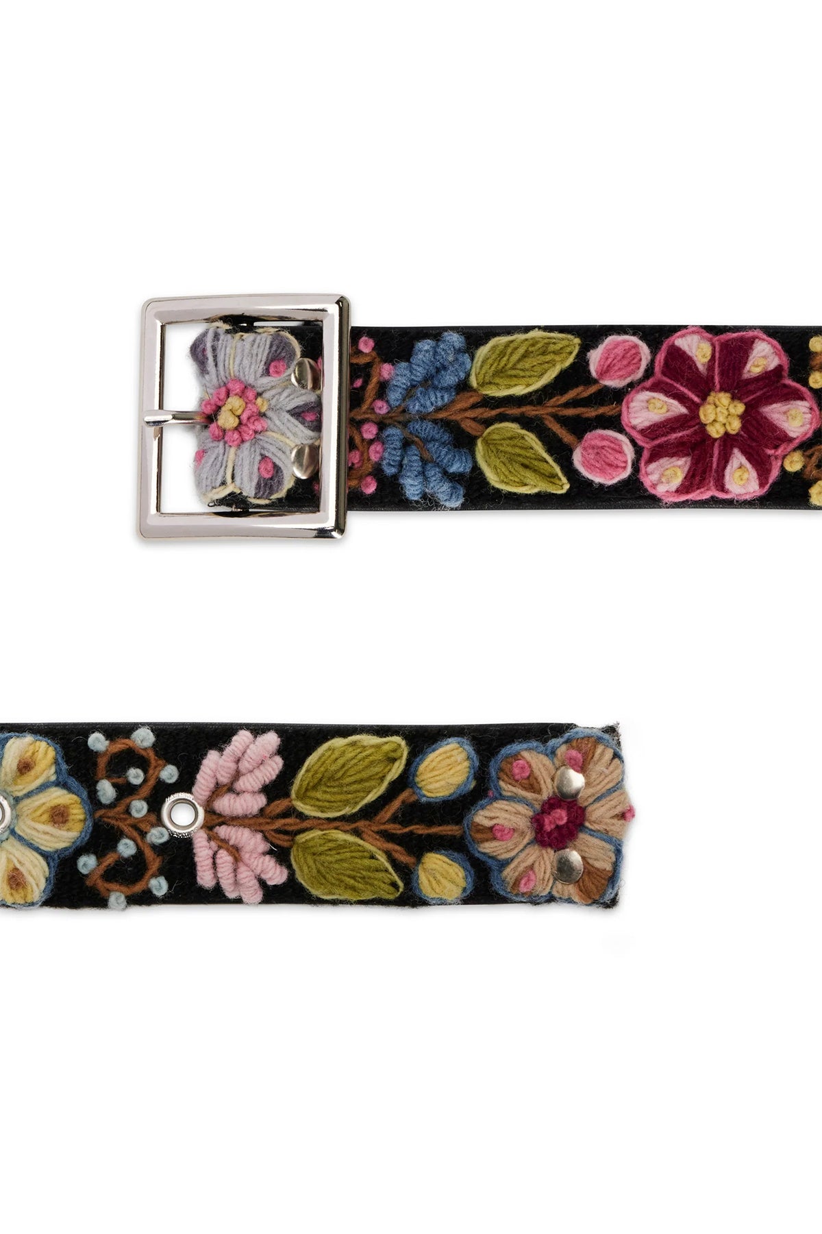 NAHMIAS | CROCHET FLORAL BELT