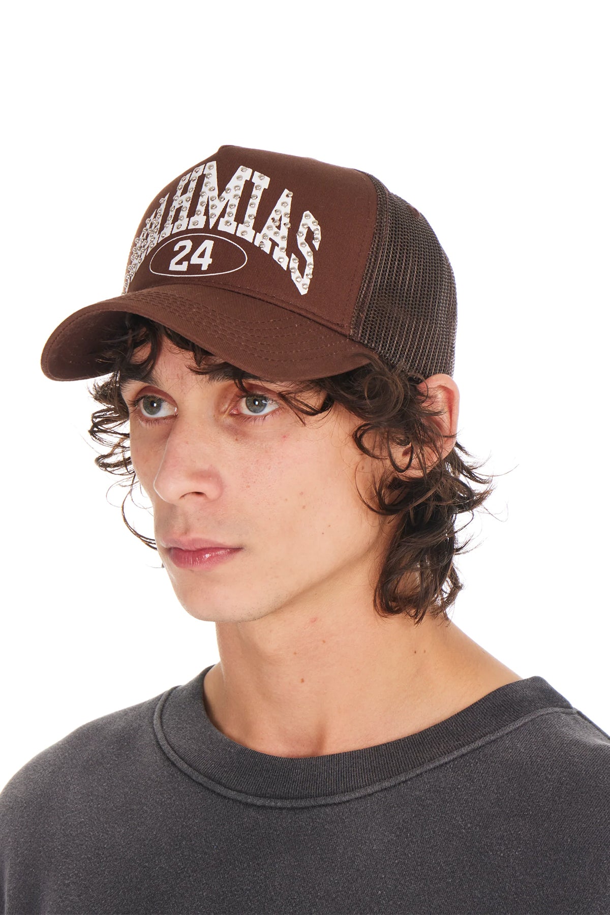 NAHMIAS | STUDDED MARQUEE TRUCKER HAT