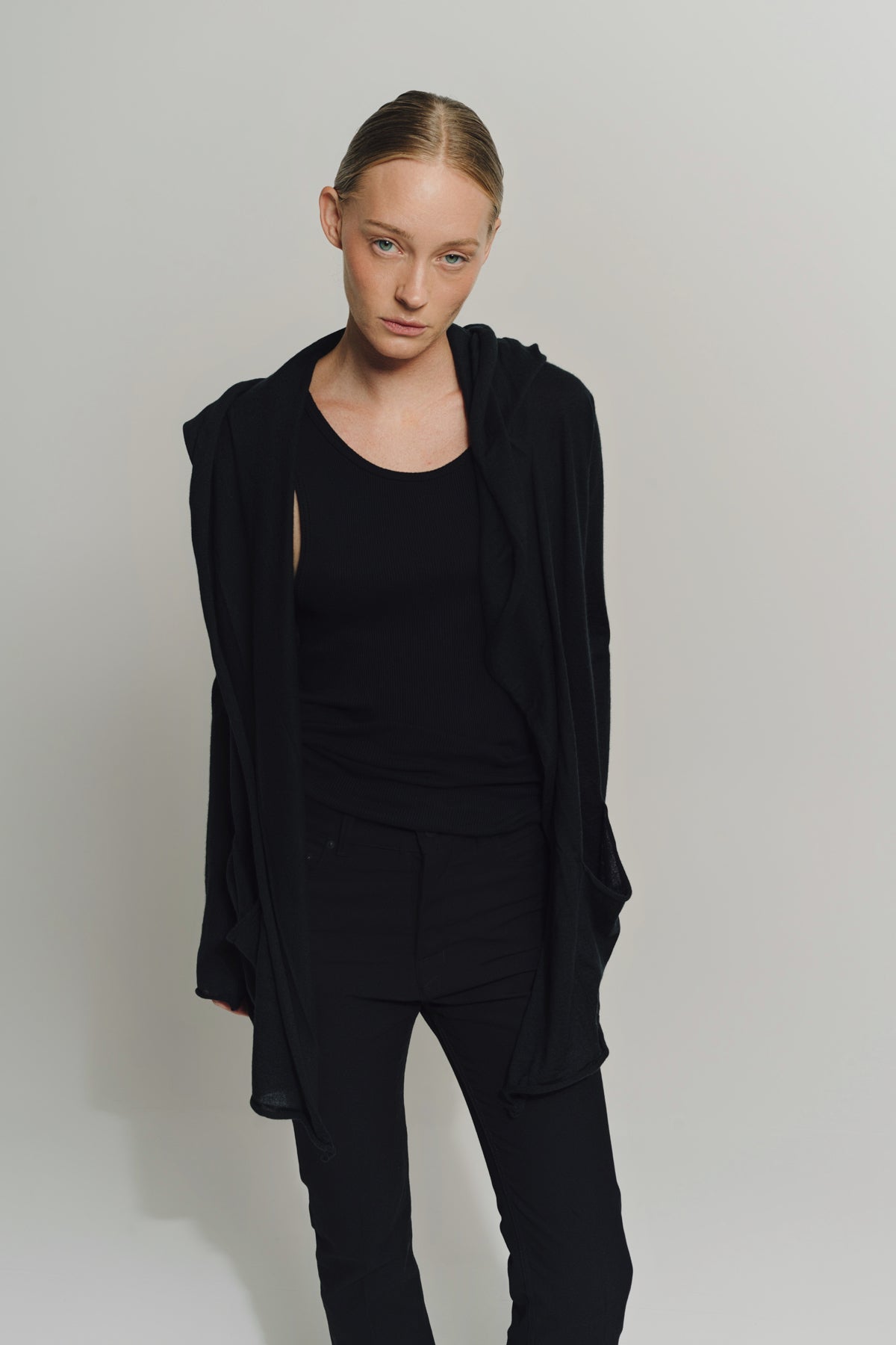 LARS ANDERSSON | HOODED WRAP JACKET