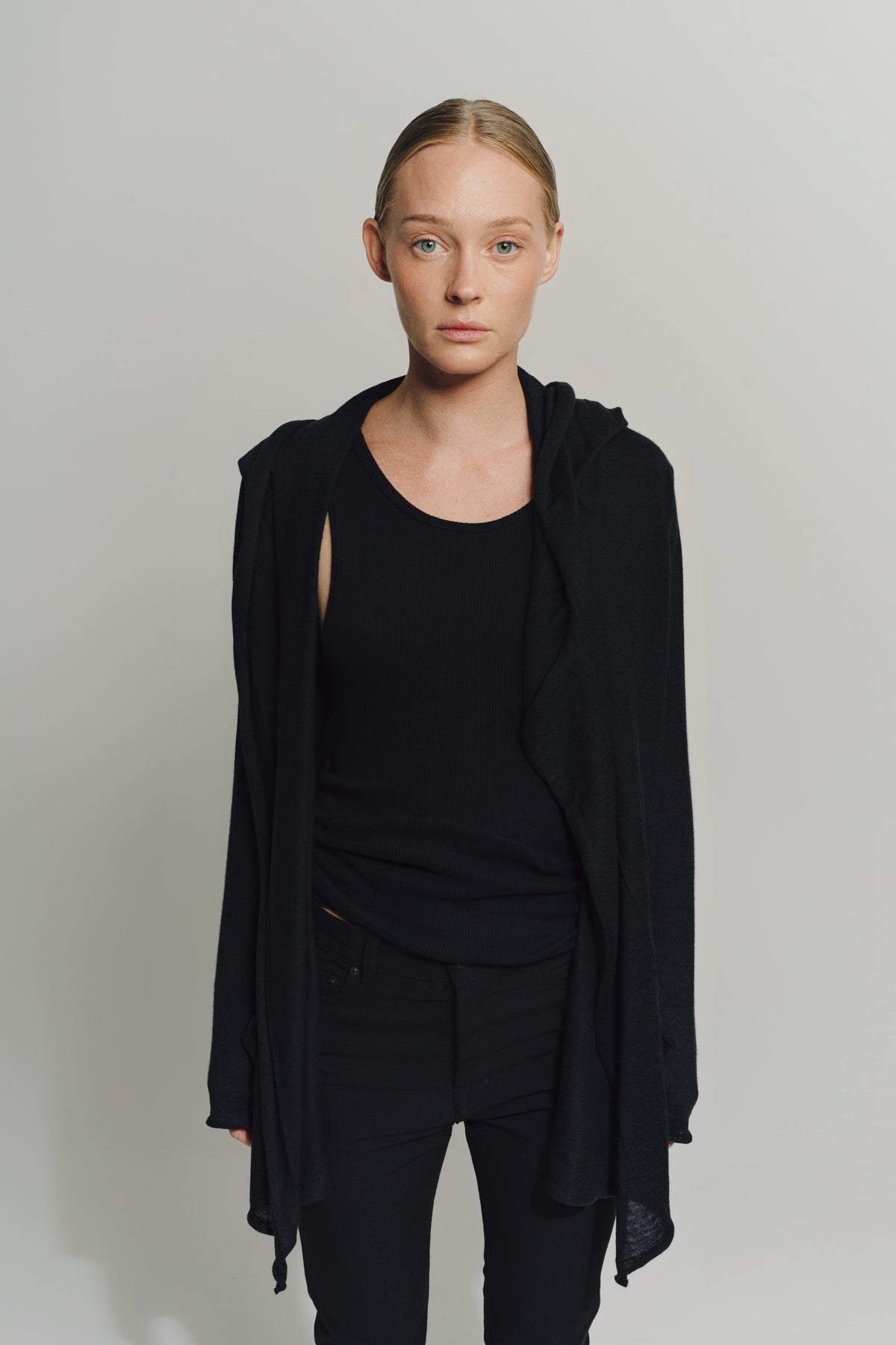 LARS ANDERSSON | HOODED WRAP JACKET