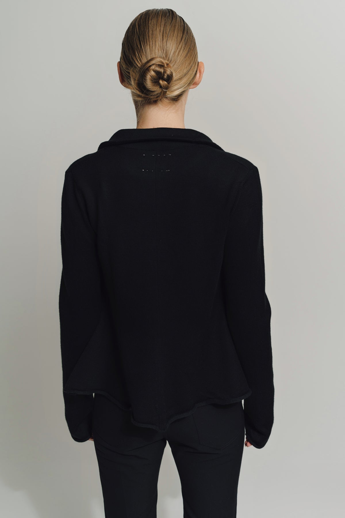 LARS ANDERSSON | PEPLUM CROPPED JACKET