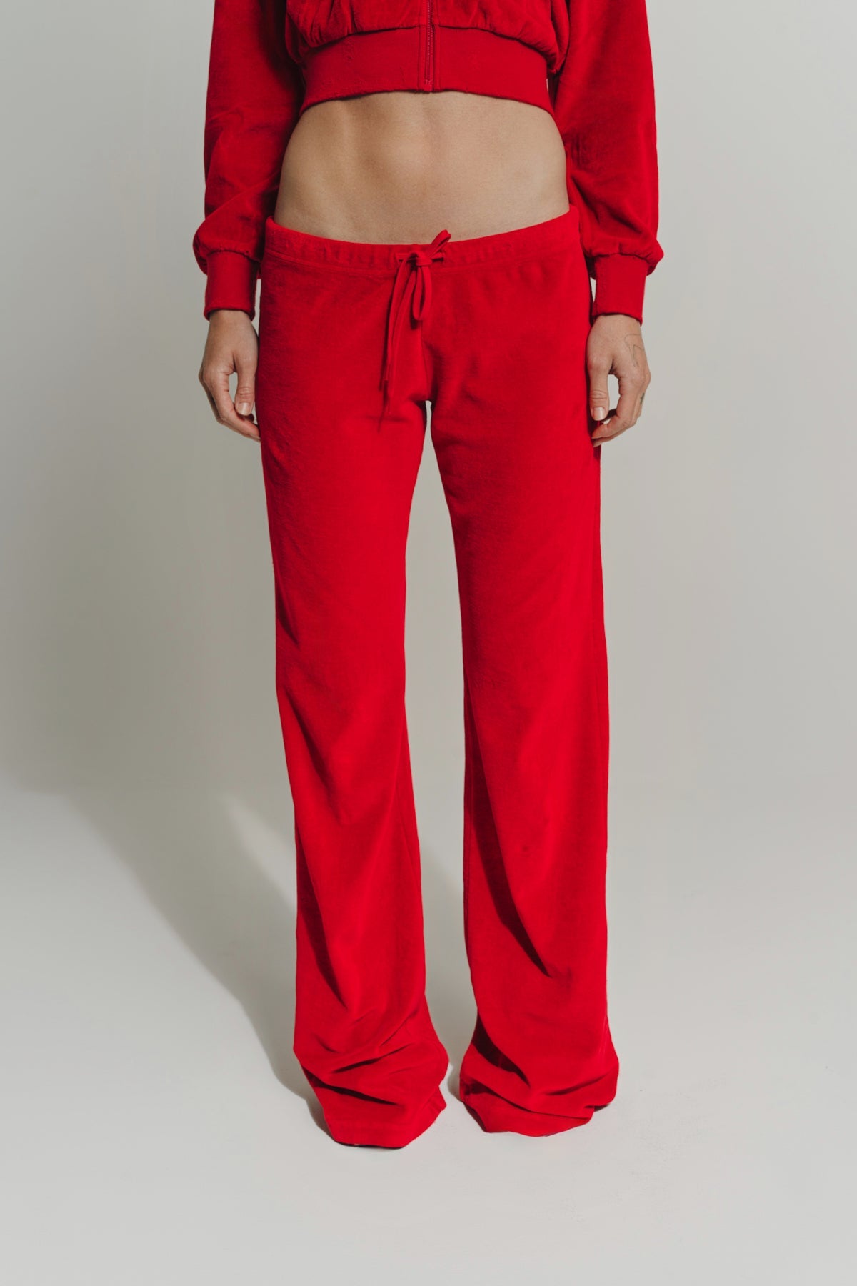 BALENCIAGA LOW WAIST TRACKSUIT PANTS