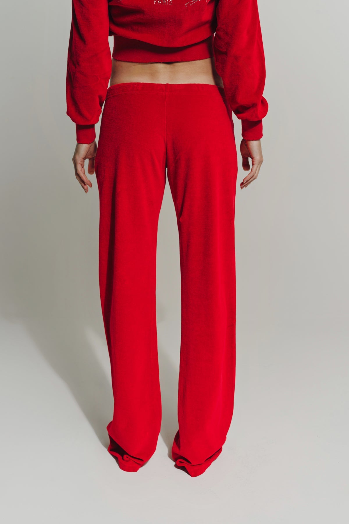 BALENCIAGA LOW WAIST TRACKSUIT PANTS