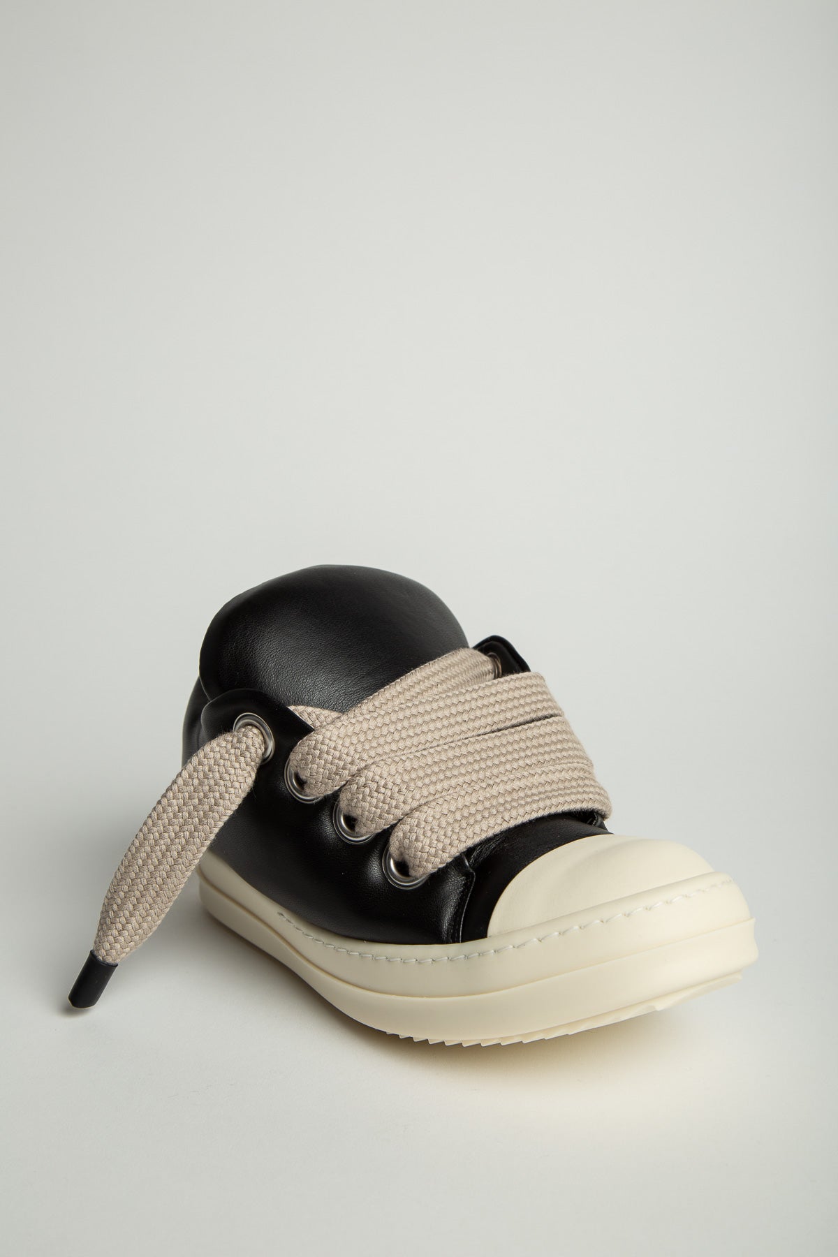 RICK OWENS | JUMBO LACED PADDED LOW SNEAKERS - MAXFIELD LA