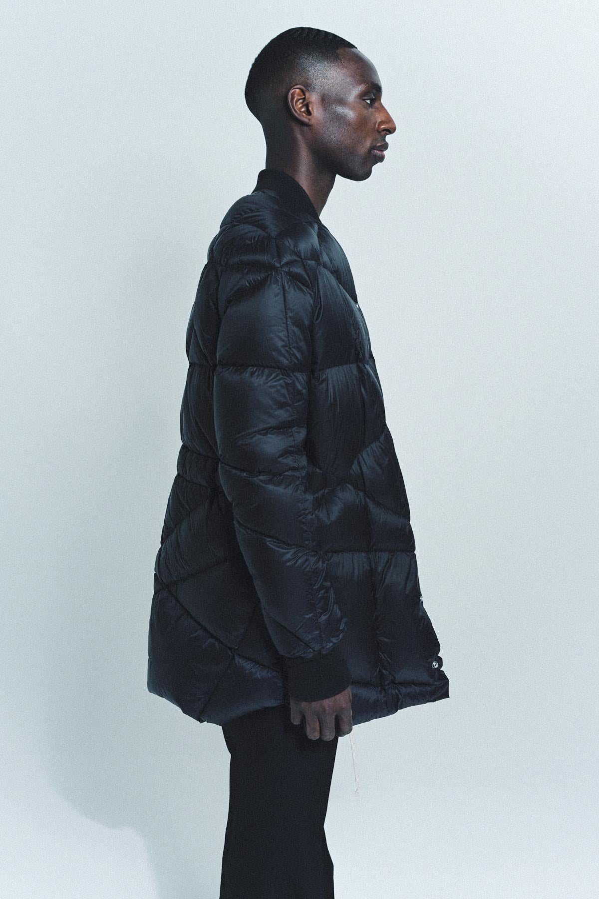 RICK OWENS | CAPPOTTO PIUMINO FLIGHT LINER JACKET