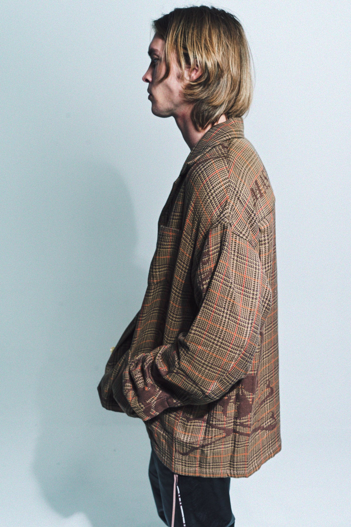 MASTERMIND | PLAID SHIRT JACKET